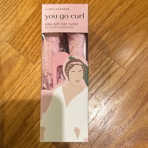 Lemon Lavender Pink Silky Soft Hair Curler